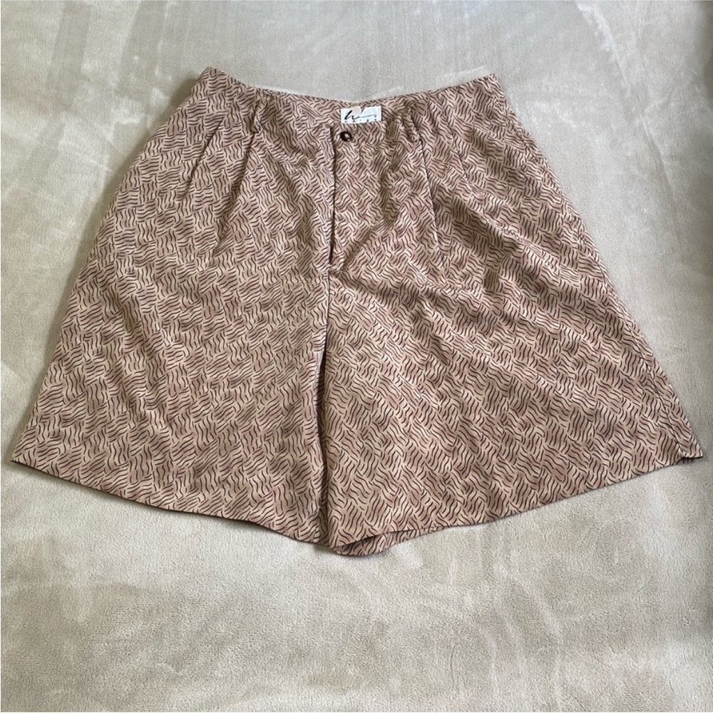 Haley Vintage 80’s Pleated High‎ Waist Shorts